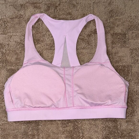 EXCELLENT Lululemon Invigorate Sports Bra Faint Coral Athletic Yoga Gym Size 8 - Picture 7 of 9